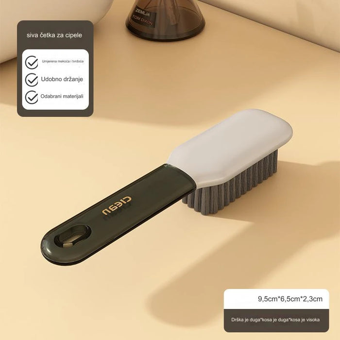 Multifunctional household shoe cleaning brush