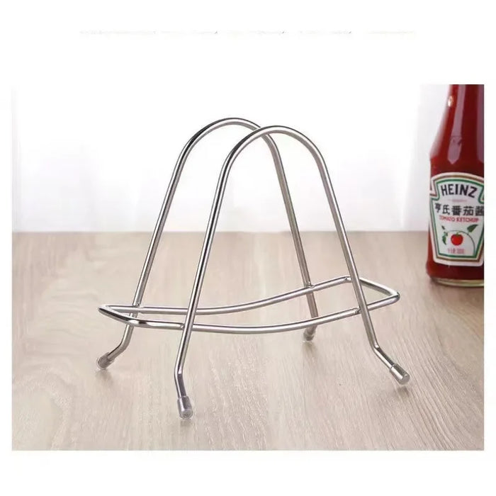 Stainless steel cutting board rack household cover seat frame