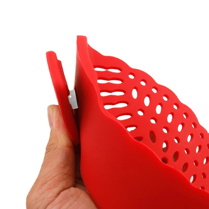 Exquisite and practical silicone rice sieve