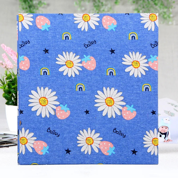 Unique Design Fabric Plastic Album Children's Album Small Fresh Album