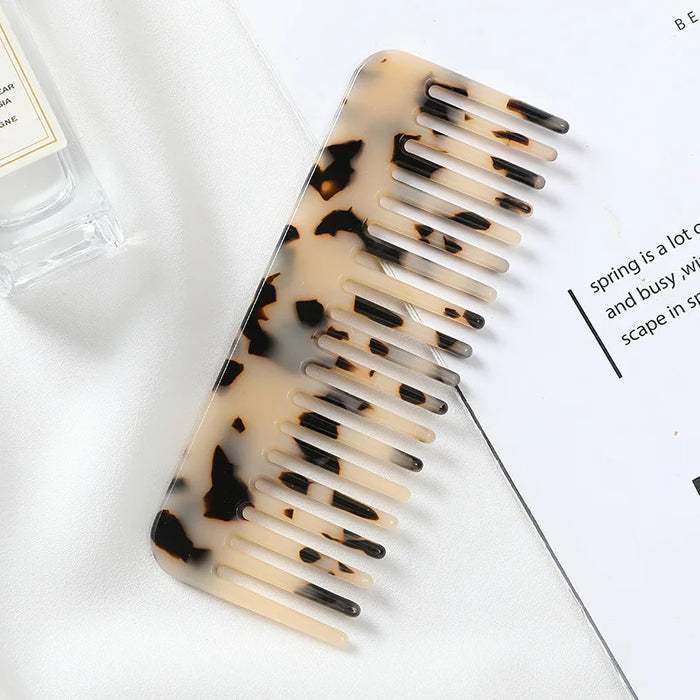 Anti Static Hair Comb, Marble Pattern