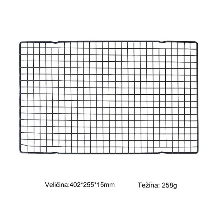 Foldable Cake Cooling Rack with Non-Stick Baking and Roasting Grids