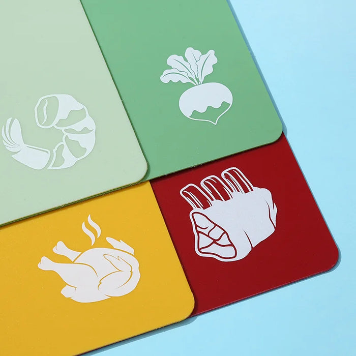 Thickened PP Chopping Board, Portable and Simple, Anti-Mold and Slip-Resistant, Food-Grade and Hangable