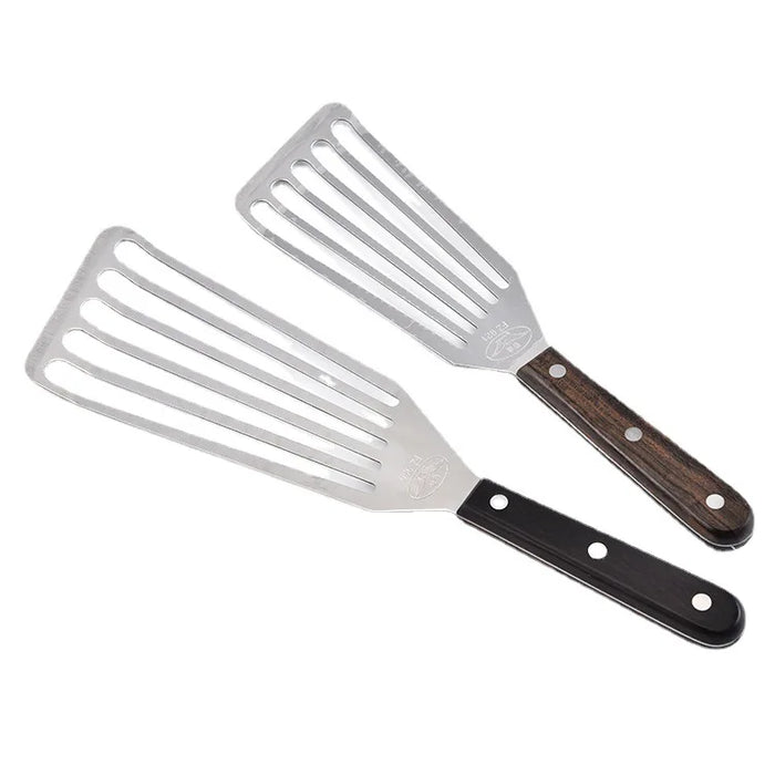 Stainless steel spatula for grilling, fish and eels