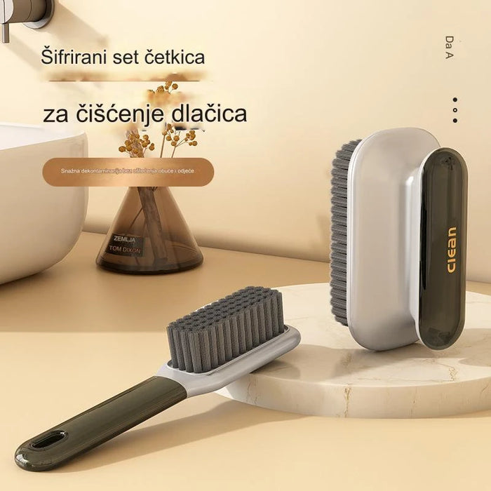 Multifunctional household shoe cleaning brush