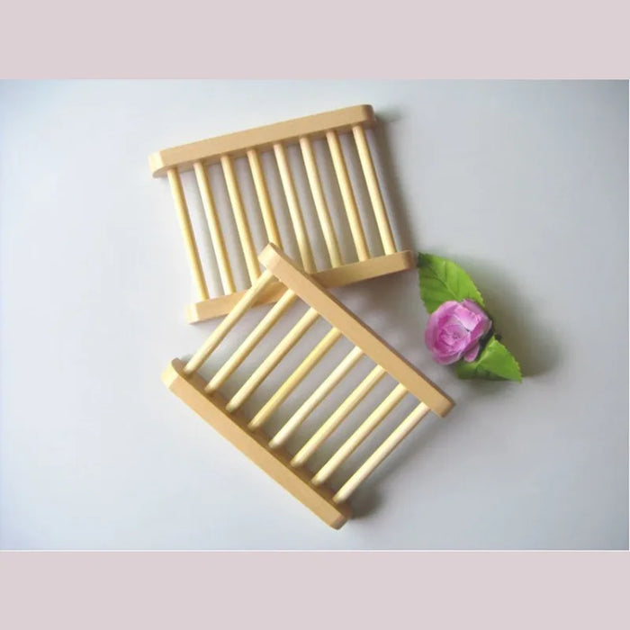 Creative wooden soap rack handmade box