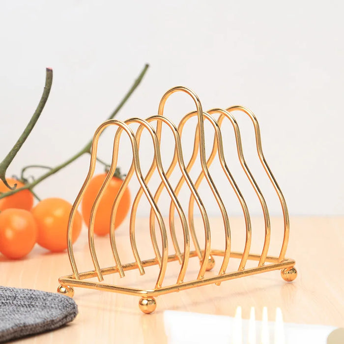 Triangular Kitchen Iron Cutlery Rack with Drain Rack