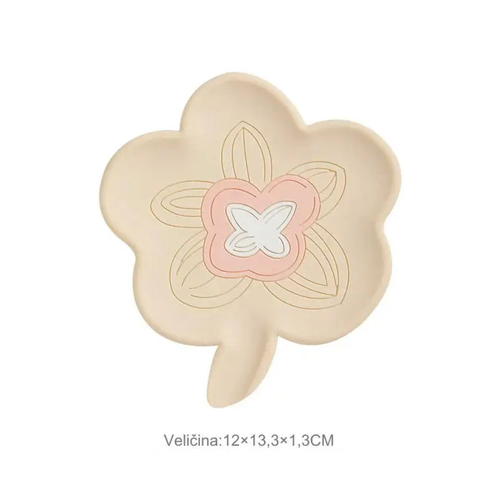 Silicone flower soap box drainage box