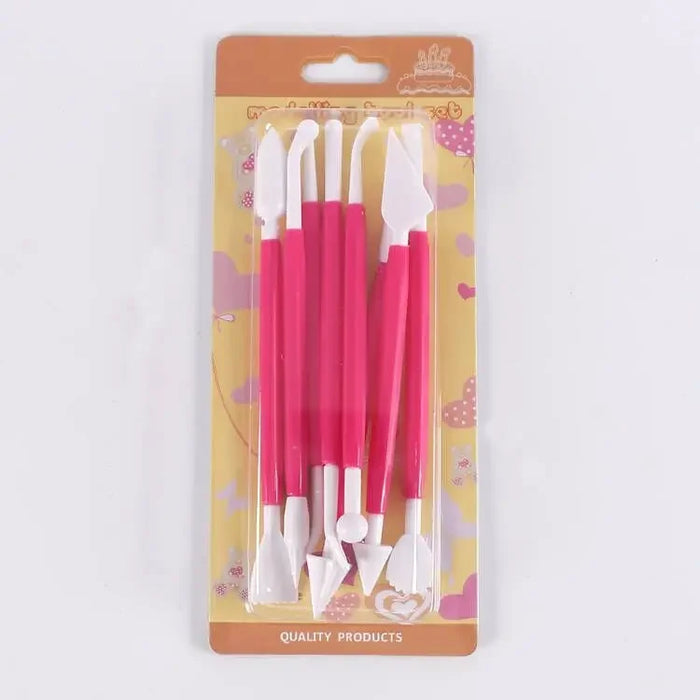 Children's soft clay DIY flower pattern tool set