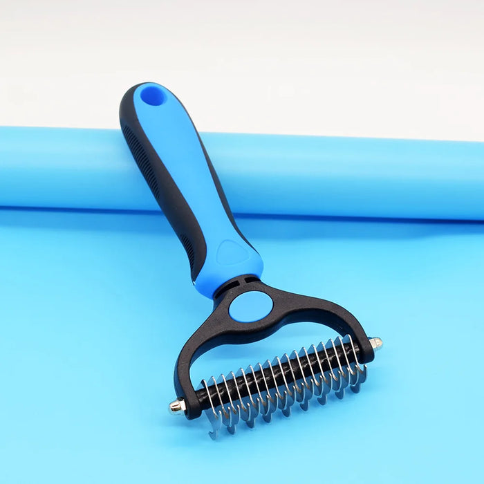 Pet Hair Remover Comb: Get Rid of Tangles, Mats, and Loose Fur in One Stroke