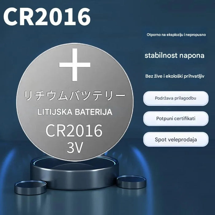 Long-lasting Button Cell Batteries for Remote Control, Candle Lights and Electronics