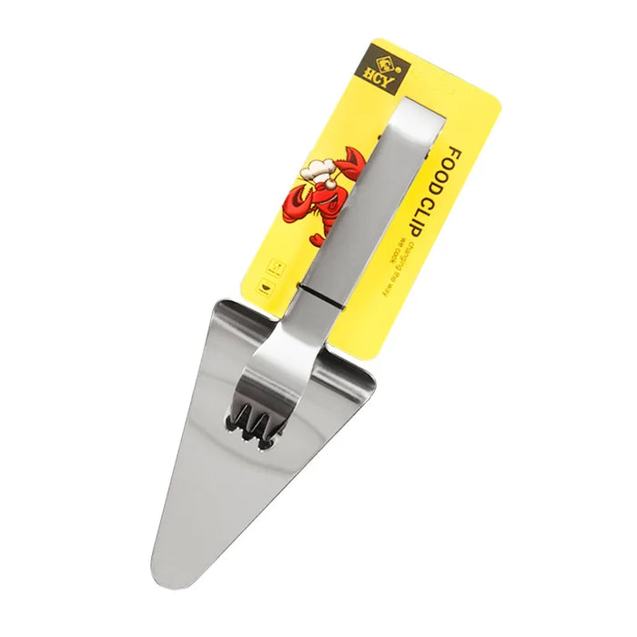 Stainless Steel Pizza Spatula Clip with Triangular Spatula