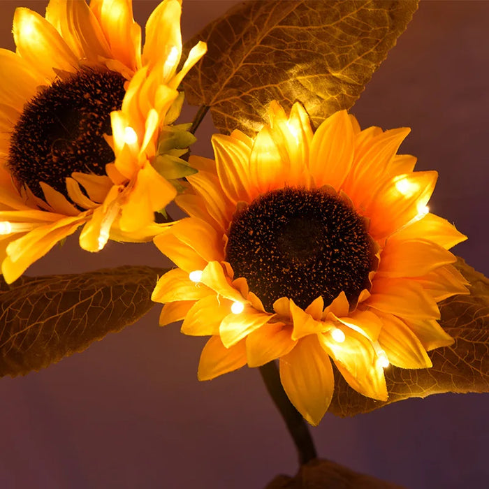 Solar Garden Light - Sunflower LED Downlight Outdoor Garden Decoration Light