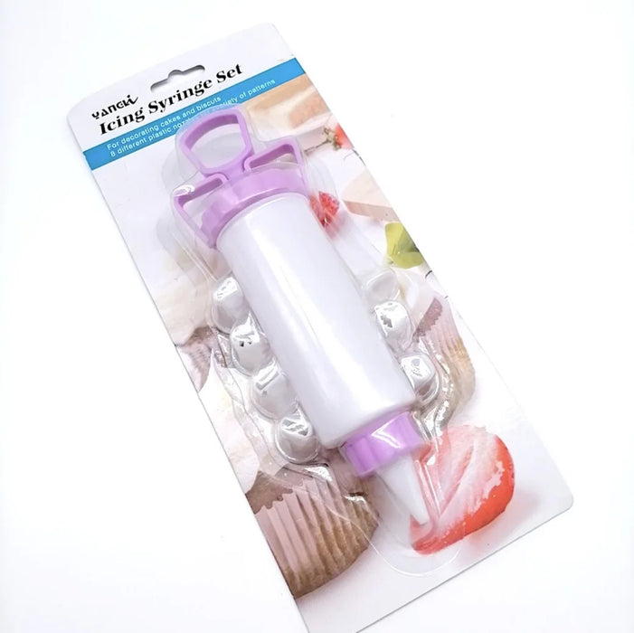 Cake Set Plastic Pastry Bag Flower Nozzle Pastry Decoration Tool