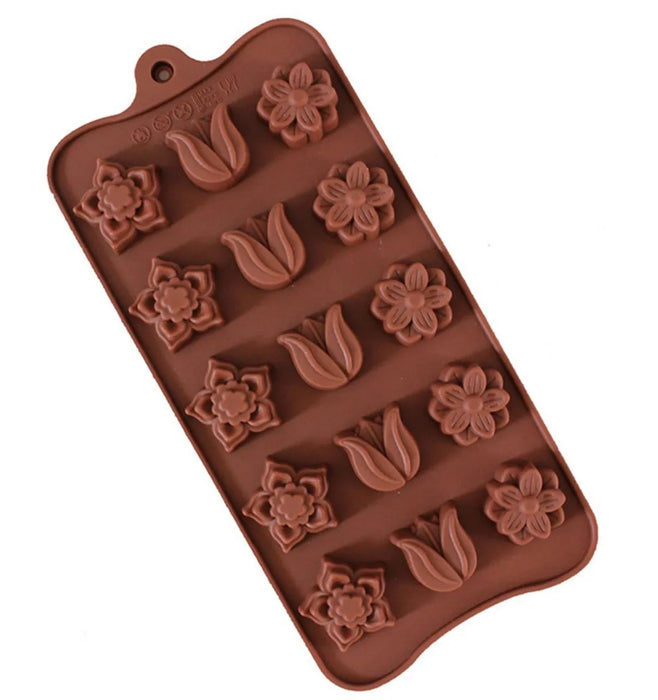 Button-Shaped Silicone Mold for Cake and Chocolate Making