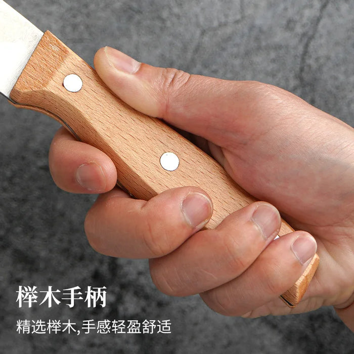 New high-quality wooden handle knife