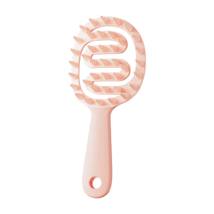 Silicone Shampoo Brush Massage Comb