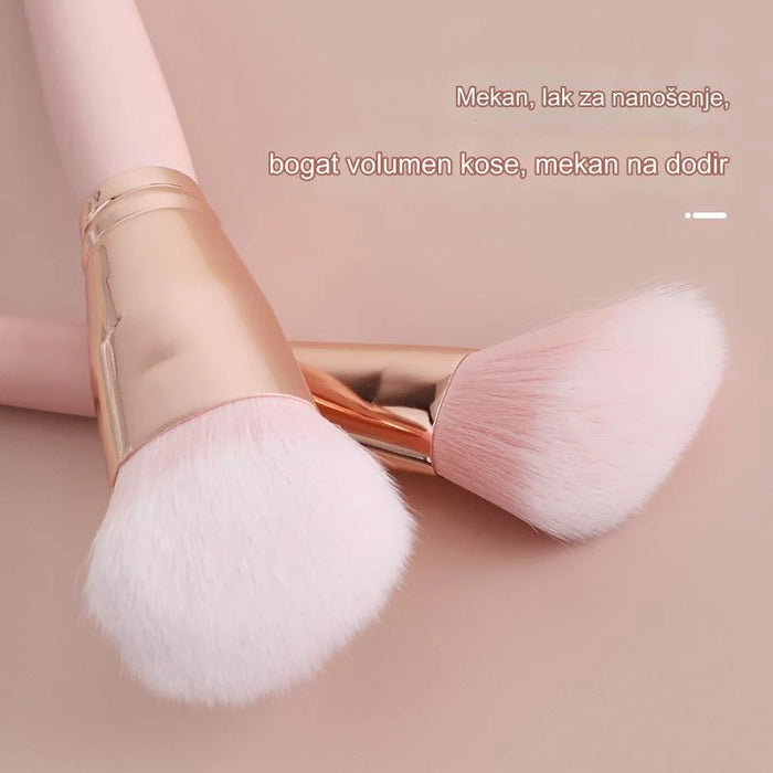 Elegant makeup brush set, complete flawless makeup set