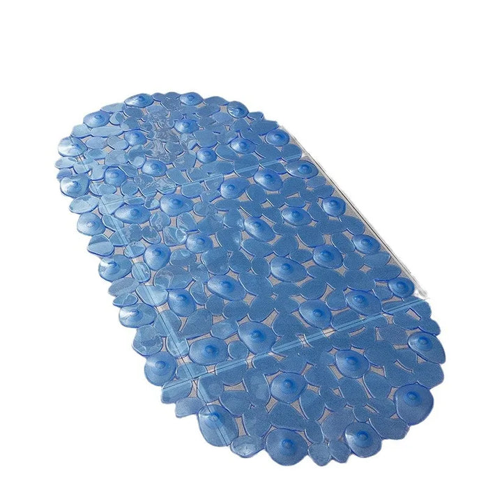 Anti-Slip PVC Foot Mat for Hotel and Home Use, with Suction Cups, for Bathroom and Kitchen