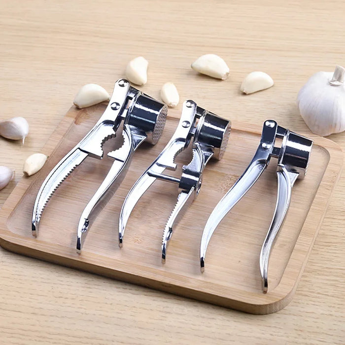 Multifunctional Garlic Press Heavy Duty Zinc Alloy