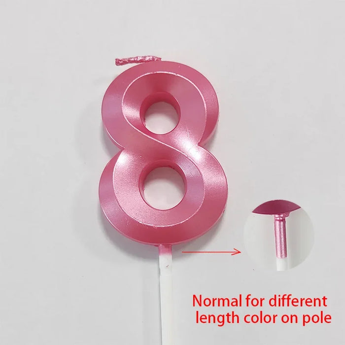 Number Birthday Candles Baking Cakes Decorating Party Supplies