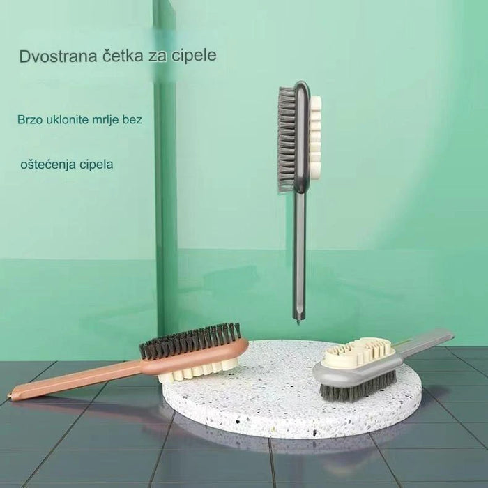 Household soft-bristled shoe cleaning brush