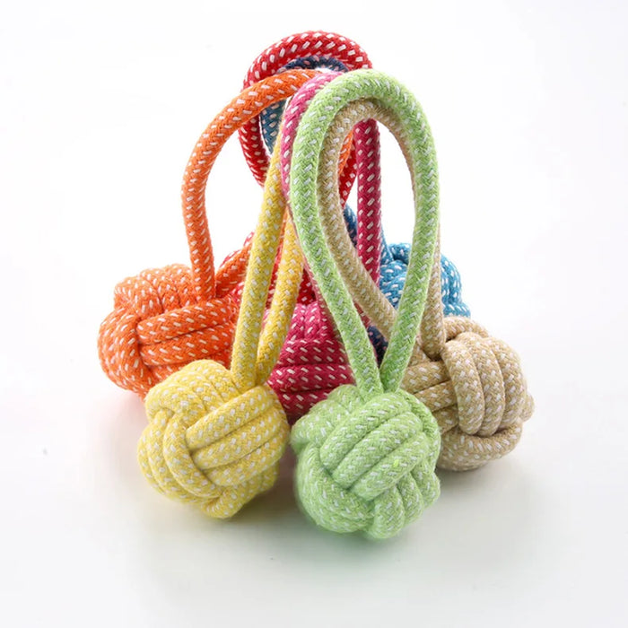 Dog toy chew rope set