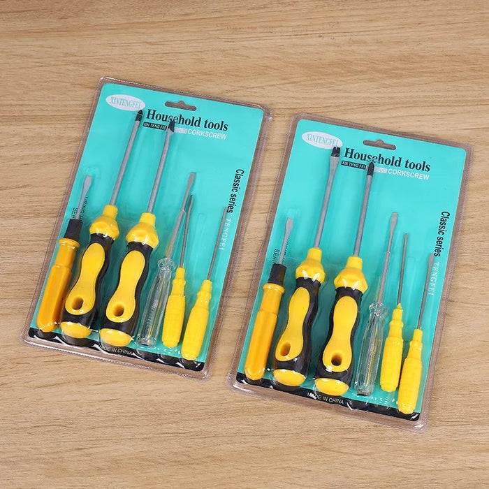 Multi-functional Screwdriver Set, Magnetic Screwdriver Tool Kit with Bag