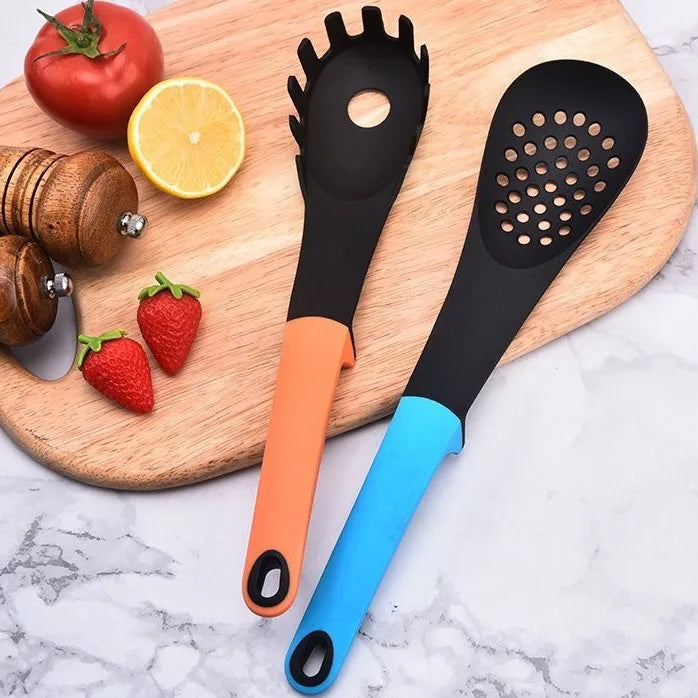 Color cooking tool set with