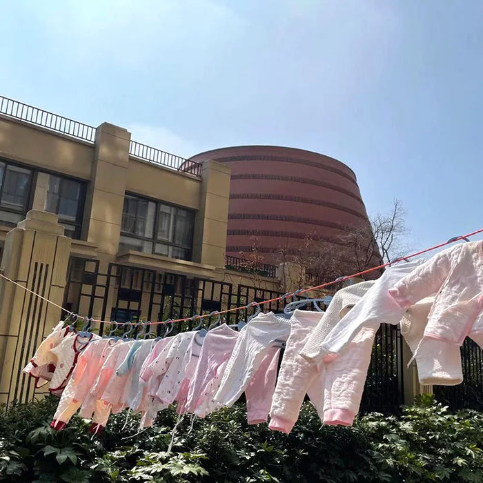 Bold clothesline made of non-slip nylon material