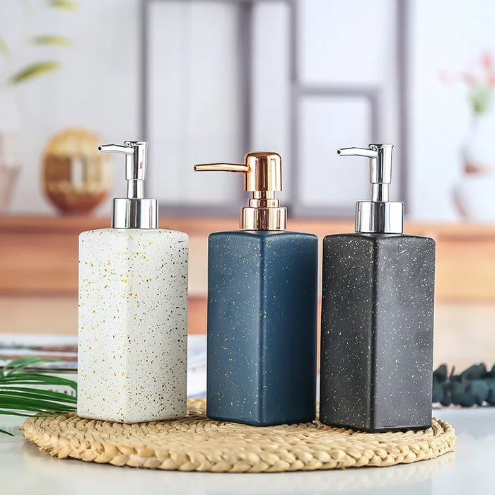 Square Press Shower Shampoo Bottle