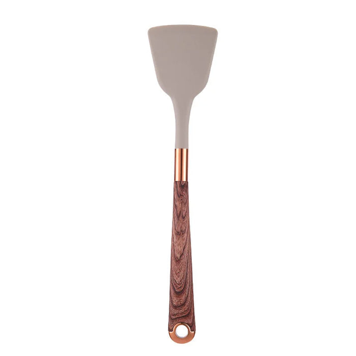 Fashion wood grain design silicone kitchenware