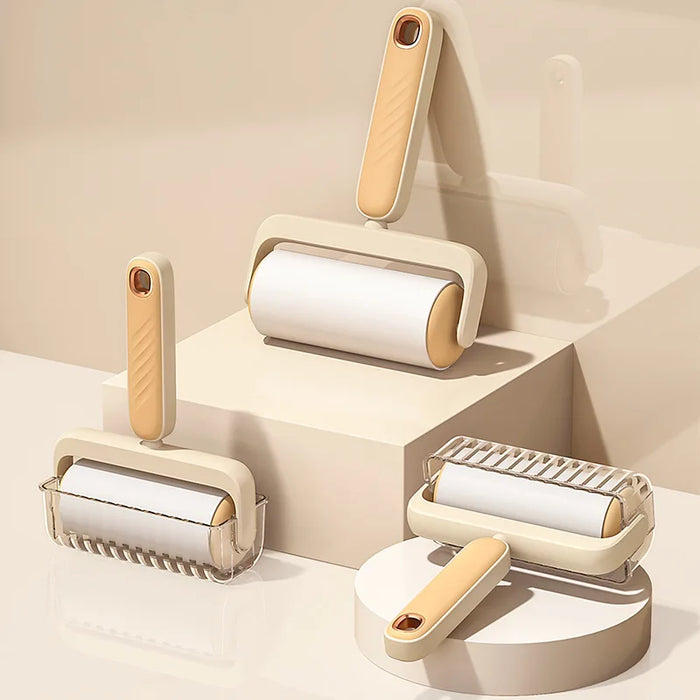 Household clothing dust roller brush