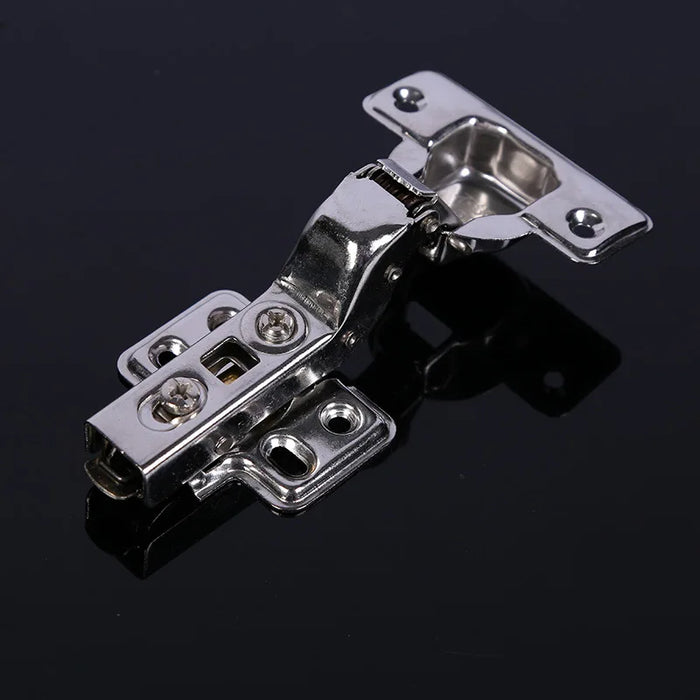 Thickened Stainless Steel Cabinet Hinges with Removable Hydraulic Buffer and Quiet Close