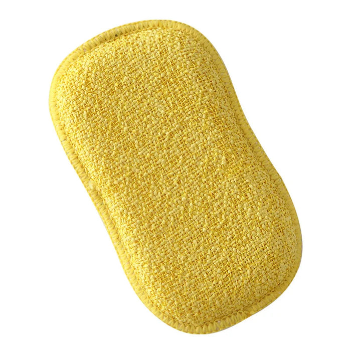 Microfiber Magic Clean Sponge Scrubber for Kitchen Pot Cleaning