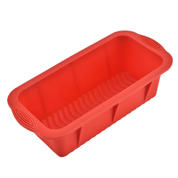 Food-grade silicone toast mould for baking rectangular cakes