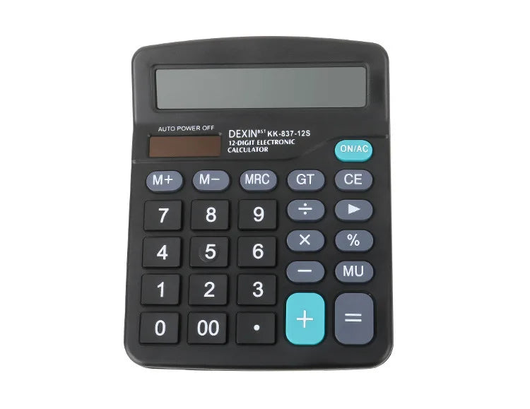 Dual Power Large Screen Solar Calculator