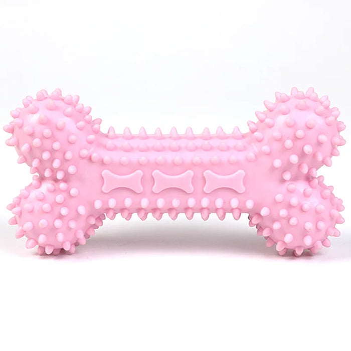 TPR Bone Dog Toy for Aggressive Chewers