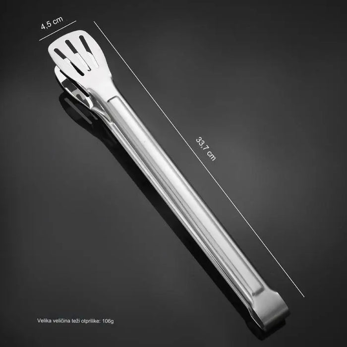 Stainless steel three-wire food clip, thickened anti-scalding food clip