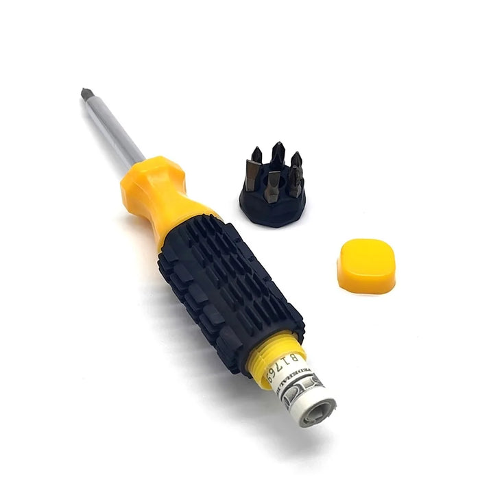 6-In-1 semi-immersion screwdriver set for DIY, machinery and home improvement