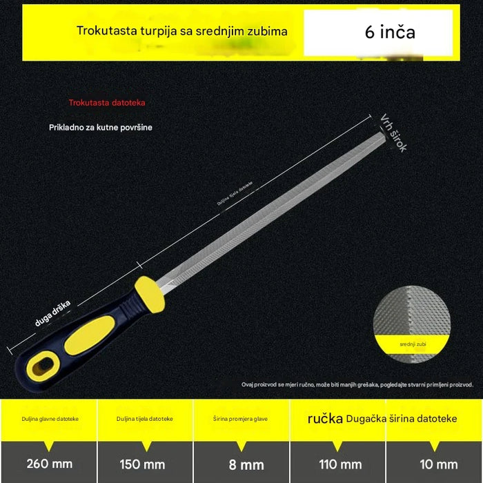 High carbon steel woodworking hand sanding tool file