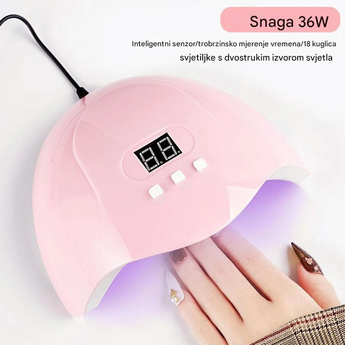 Professional USB LED Nail Lamp, Gel Polish Quick Drying Phototherapy Light