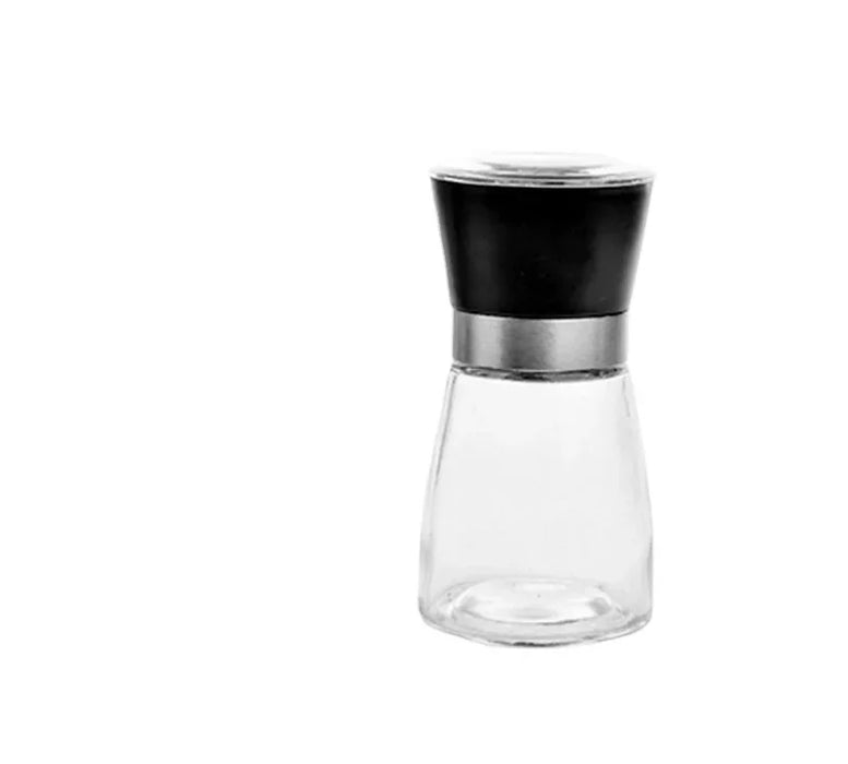 Black and White Pepper Grinder Manual Grinding Bottle