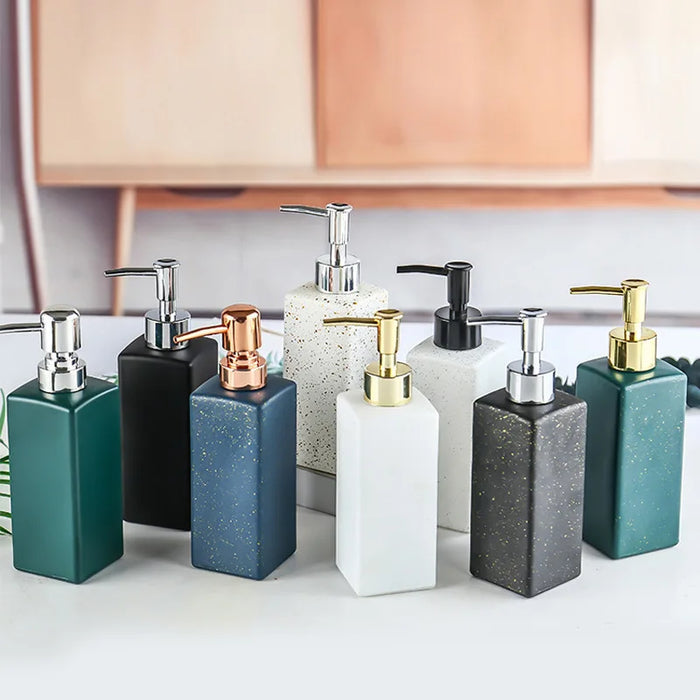 Square Press Shower Shampoo Bottle