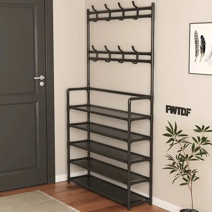 Bedroom and living room multi-layer shoe racks are easy to assemble