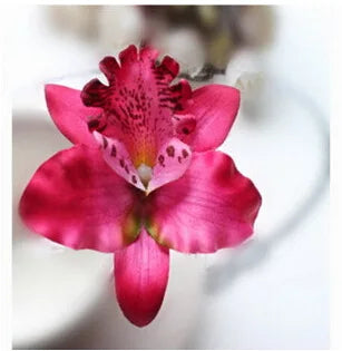 Realistic Orchid Hair Clip for Bridesmaids, Beach Parties and Vacations