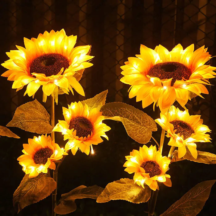 Solar Garden Light - Sunflower LED Downlight Outdoor Garden Decoration Light