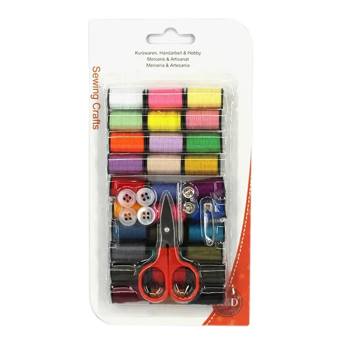 Premium Sewing Needle Set with Scissors and Thread