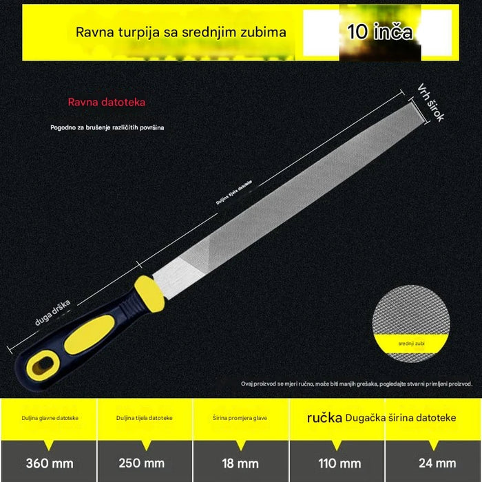 High carbon steel woodworking hand sanding tool file