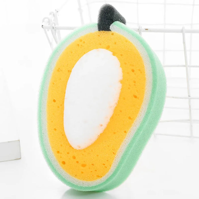 Thickened sponge brush